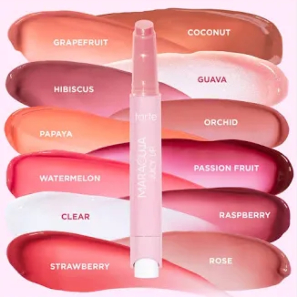 New Tarte Maracuja Juicy Lip Crème - Raspberry - Full Size New In Box - Picture 6 of 6